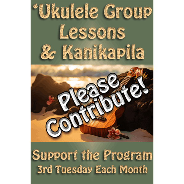 Contribute to 'Ukulele Group Lesson & Kanikapila